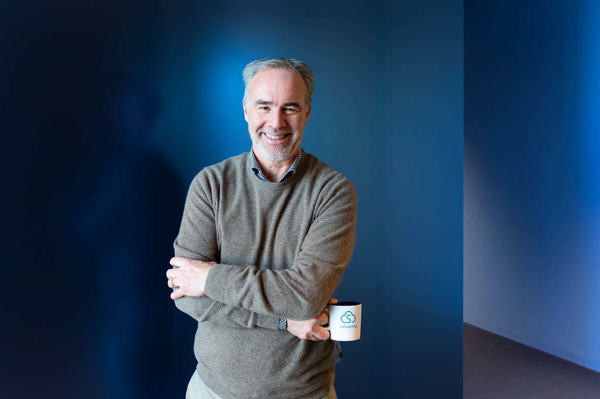 Johan Harrysson, administrerende direktør (VD) hos Safespring